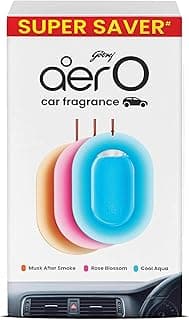Godrej aer O Hanging Car Air Freshener – 3-Pack Assorted